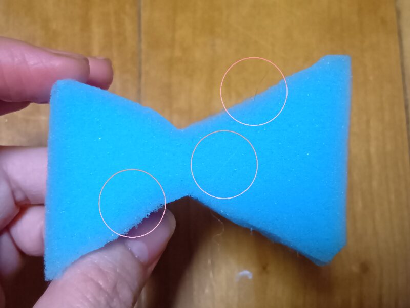 ポリウレタンスポンジ　リボン